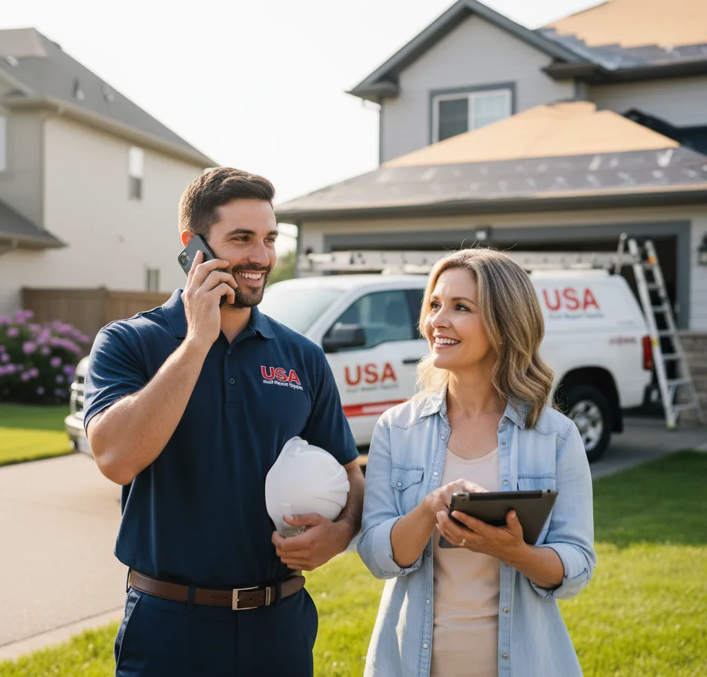 USA Roof Repair Experts customer support in Dalton